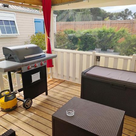 Mobil Home Climatise Au Domaine Lalande A 米尼赞海滩 外观 照片