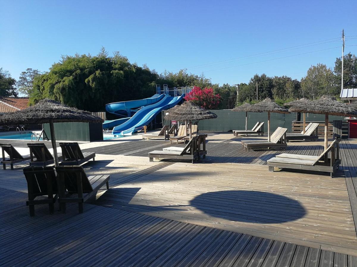 Mobil Home Climatise Au Domaine Lalande A 米尼赞海滩 外观 照片
