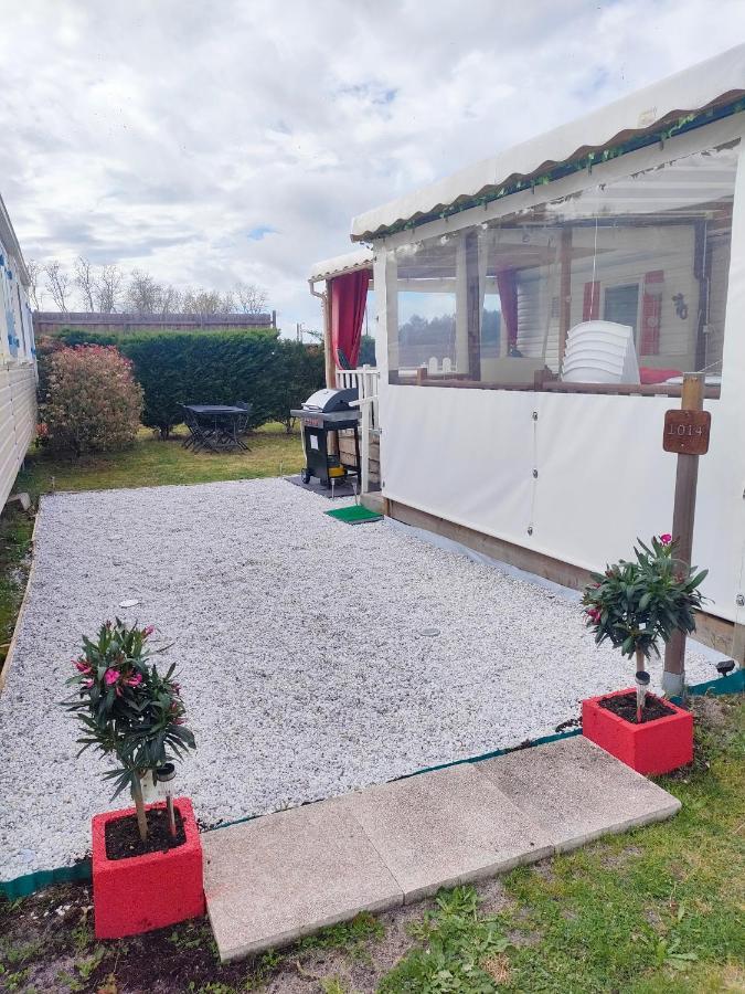 Mobil Home Climatise Au Domaine Lalande A 米尼赞海滩 外观 照片